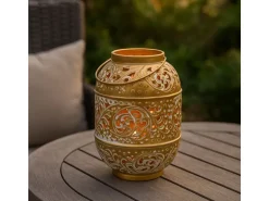 Home Fashion Laterne Laterne 16 cm, Gold