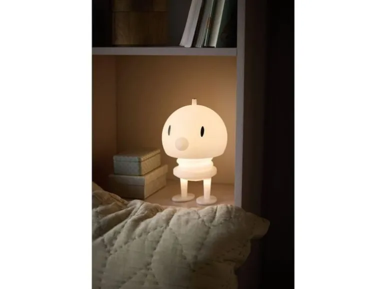Hoptimist Tischleuchte Soft PE-Lampe XL, 15 x 15 x 23 cm, Weiss