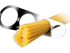 Ibili Nudel- und Spaghettimesser aus Edelstahl 16.5 cm Silber