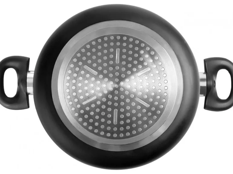 Ibili Spaghettitopf mit Ausgussdeckel 22 cm