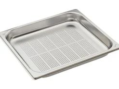 INOX Garbehälter GN 2/3 gelocht, 40 mm