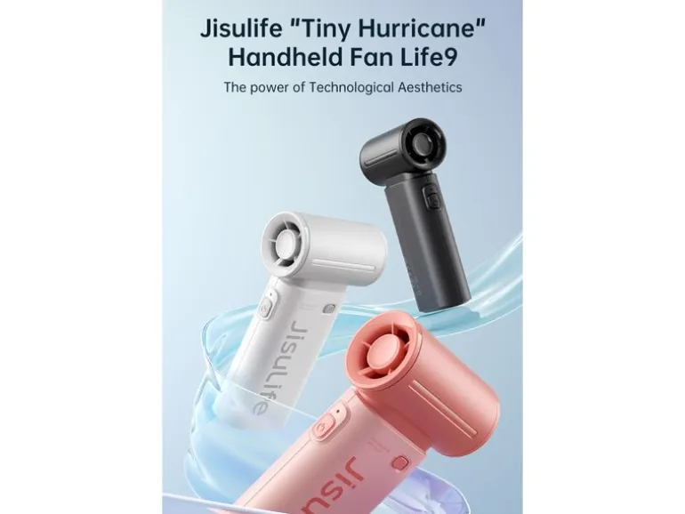 Jisulife Handventilator Fan 9 Pink
