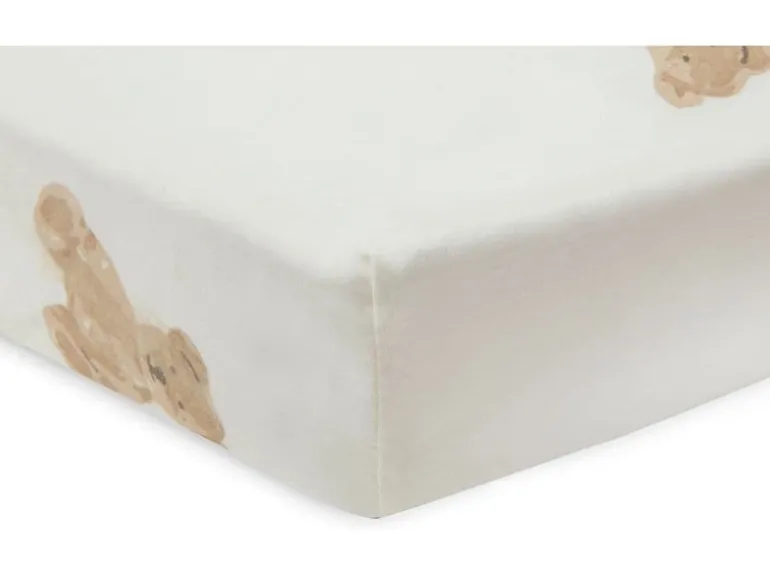Jollein Fix-Leintuch Teddy Bear 60 x 120 cm