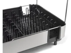 Joseph Joseph Extend Steel Plus Geschirrabtropfständer schwarz Schwarz