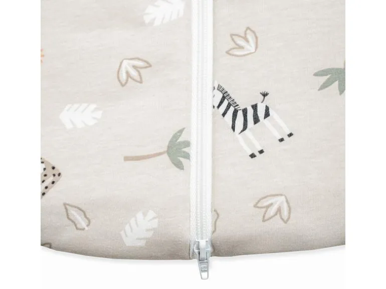 Julius Zöllner Baby-Ganzjahresschlafsack Jersey Savanne Beige Gr. 50/56