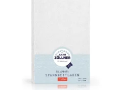 Julius Zöllner Fix-Leintuch Frottee 70 x 140 cm, Weiss