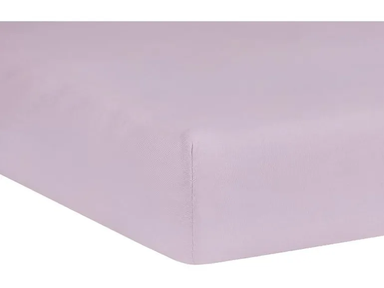 Julius Zöllner Fix-Leintuch Jersey Flieder 70 x 140 cm