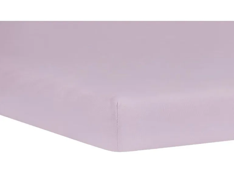 Julius Zöllner Fix-Leintuch Jersey Flieder 90 x 40 cm