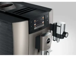 JURA Kaffeevollautomat E8 Midnight Silver Silber matt