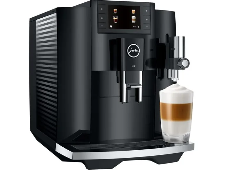 JURA Kaffeevollautomat E8 Piano Black (SC)
