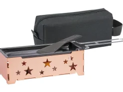 Kadastar Teelicht-Raclette Rose Star Rosegold