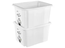 keeeper Karolina Minions Bello Box mit Deckel Kunststoff 30 L Weiss