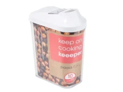 keeeper Paola 1 l, Transparent/Weiss