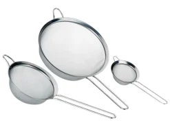 Kela Abtropfsieb Profi 3-teilig, Silber