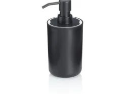 Kela Seifenspender Milos 300 ml, Schwarz