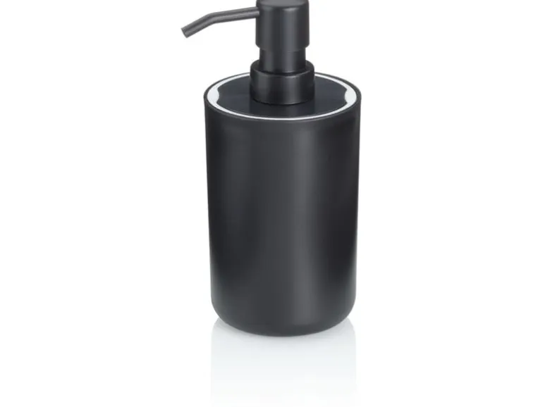 Kela Seifenspender Milos 300 ml, Schwarz