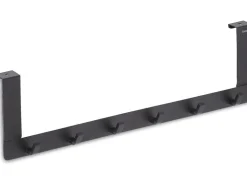 Kela Türgarderobe Colgar 6 Haken, Schwarz