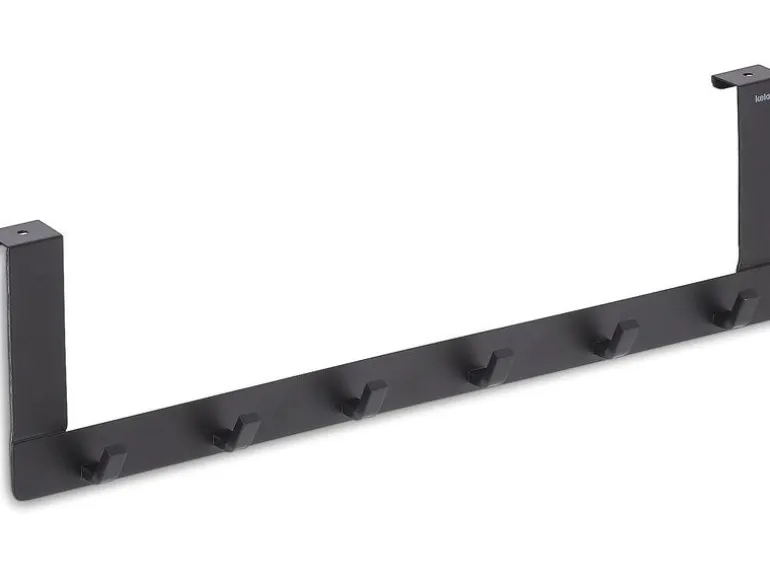 Kela Türgarderobe Colgar 6 Haken, Schwarz