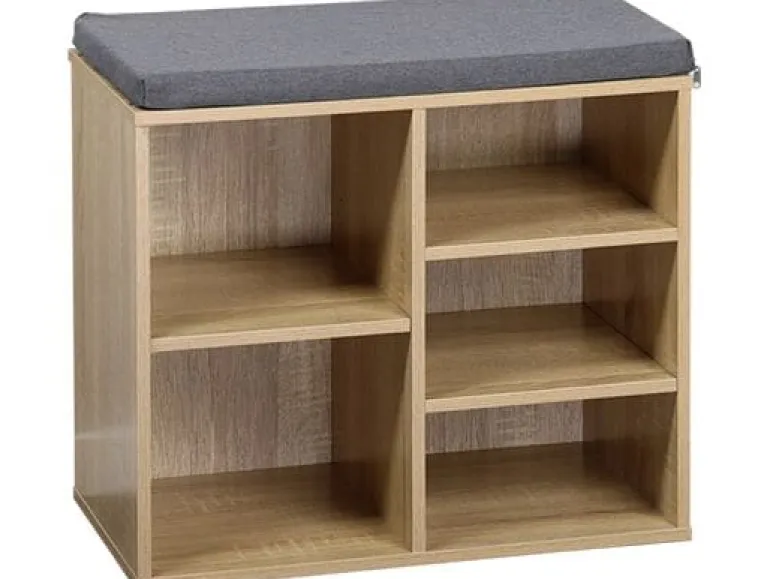 Kesper Annie mit Sitzkissen, Eichedekor, 5 Fächer