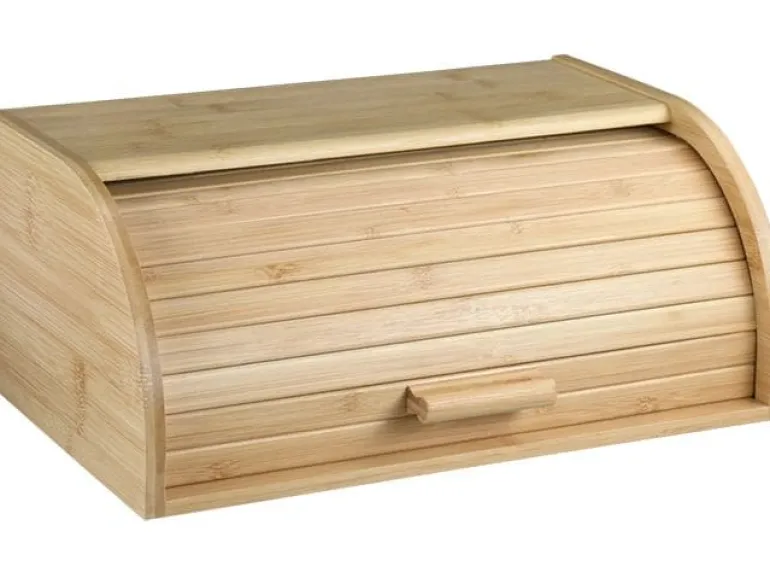 Kesper Brotkasten Bambus mit Schiebedeckel 40 x 27 x 17 cm