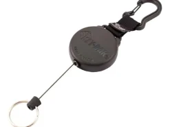 KEY-BAK Ausweishalter KB 488 120 cm, mit Karabiner, Schwarz