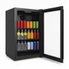 Kibernetik Getränkekühlschrank GK70 69 l, 4 - 12 °C, Glastür, Schwarz
