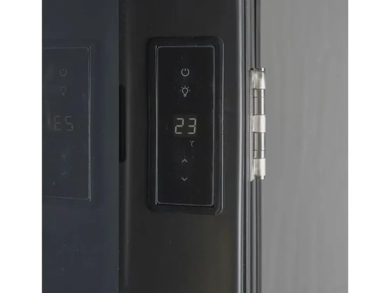 Kibernetik Getränkekühlschrank RKS256 Rechts, Schwarz