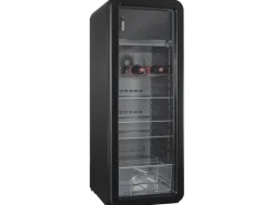 Kibernetik Getränkekühlschrank RKS256 Rechts, Schwarz