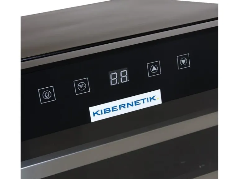 Kibernetik Weinkühlschrank M4801 Schwarz, Rechts
