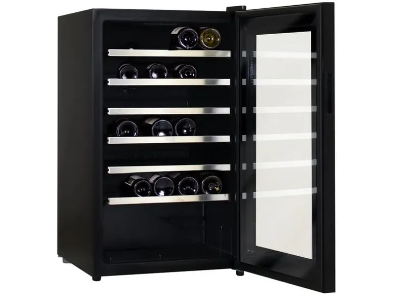 Kibernetik Weinkühlschrank M4801 Schwarz, Rechts