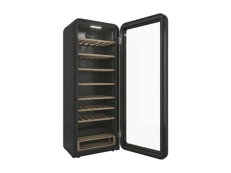 Kibernetik Weinkühlschrank WKH208 Schwarz