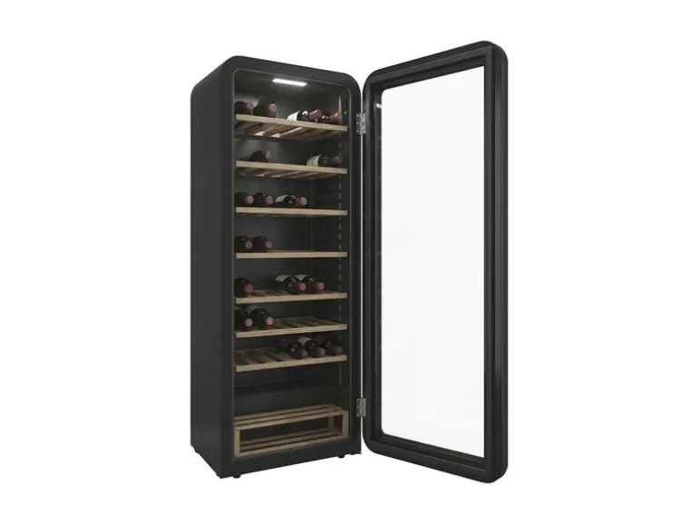 Kibernetik Weinkühlschrank WKH208 Schwarz