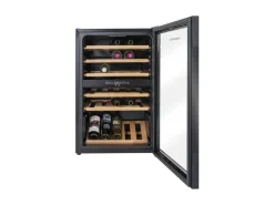 Kibernetik Weinkühlschrank WKH39D Rechts, Schwarz