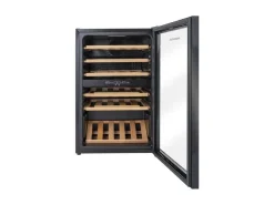 Kibernetik Weinkühlschrank WKH39D Rechts, Schwarz