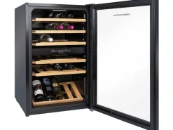 Kibernetik Weinkühlschrank WKH39D Rechts, Schwarz