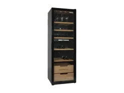 Kibernetik Weinklimaschrank WKH448D Schwarz, Rechts