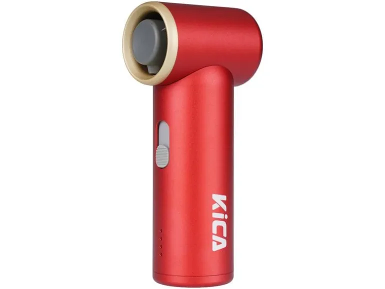 KiCA Jet Fan Mini-Handventilator Rot