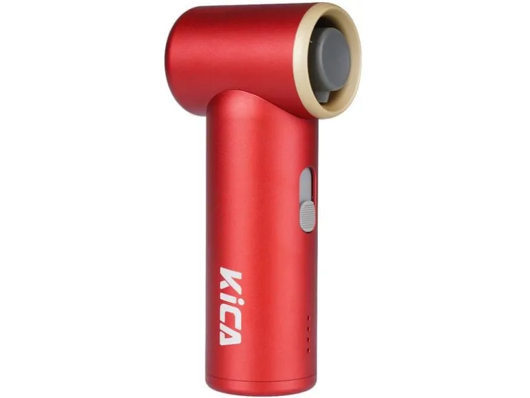 KiCA Jet Fan Mini-Handventilator Rot
