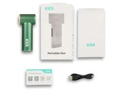 KiCA Jet Fan Mini-Handventilator Grün