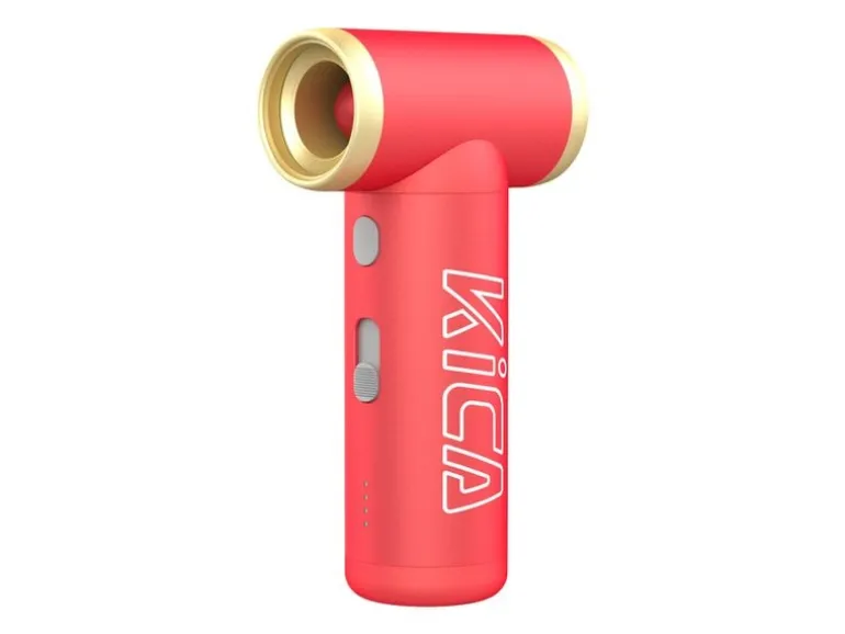 KiCA Jet Fan 2S Vacuum Kit mit Staubsaugadapter Rot