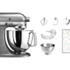 KitchenAid Küchenmaschine Artisan Silbergrau