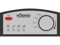 Koenig Fritteuse Inox, 3.4 l