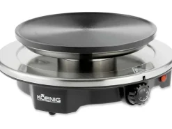 Koenig Käsefondue-Set B02179 8 Teile, Anthrazit/Goldgelb