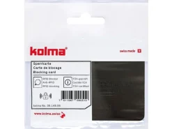 Kolma Sperrkarte RFID Blocker Schwarz