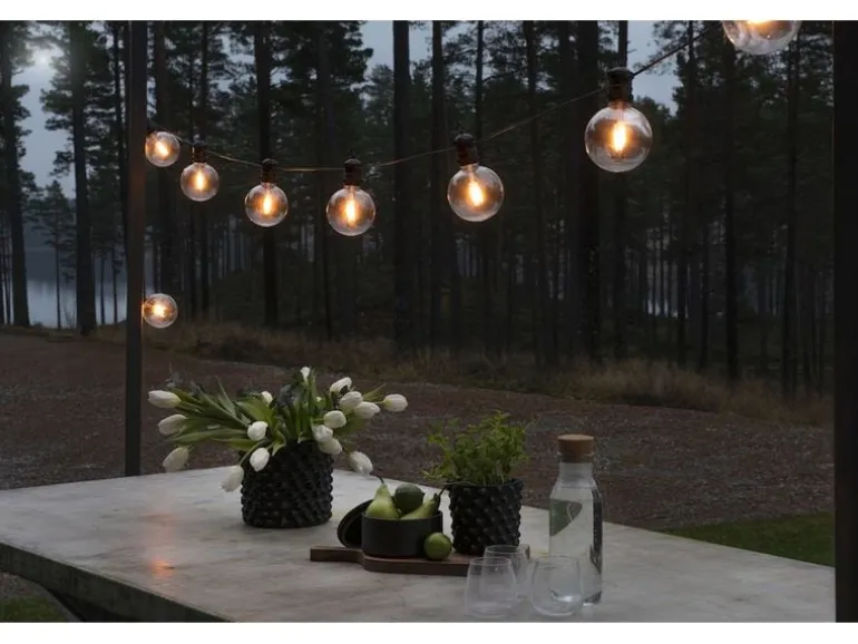 Konstsmide Lichterkette Erweiterung, 10 LEDs, Transparent