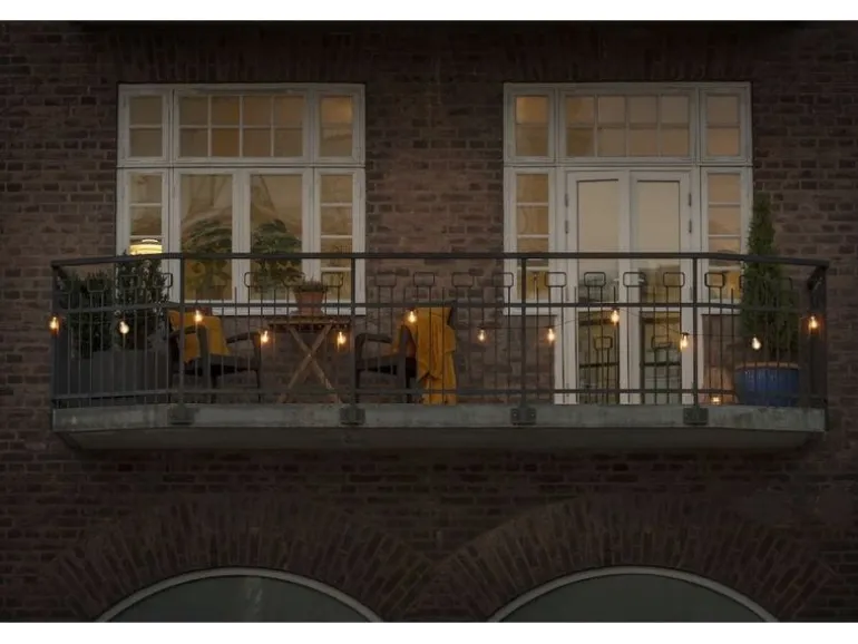 Konstsmide Lichterkette LED Party Lichterkette - klar