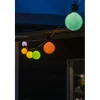 Konstsmide Lichterkette Solar Globe, 10 LEDs, Mehrfarbig