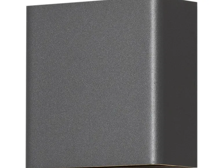 Konstsmide Wandleuchte Chieri, 3000K, 4W, Anthrazit