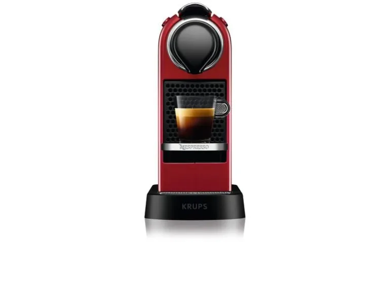 Krups Kaffeemaschine Nespresso CitiZ XN7415 Rot