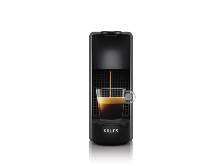 Krups Kaffeemaschine Nespresso Essenza Mini XN110B Schwarz/Grau